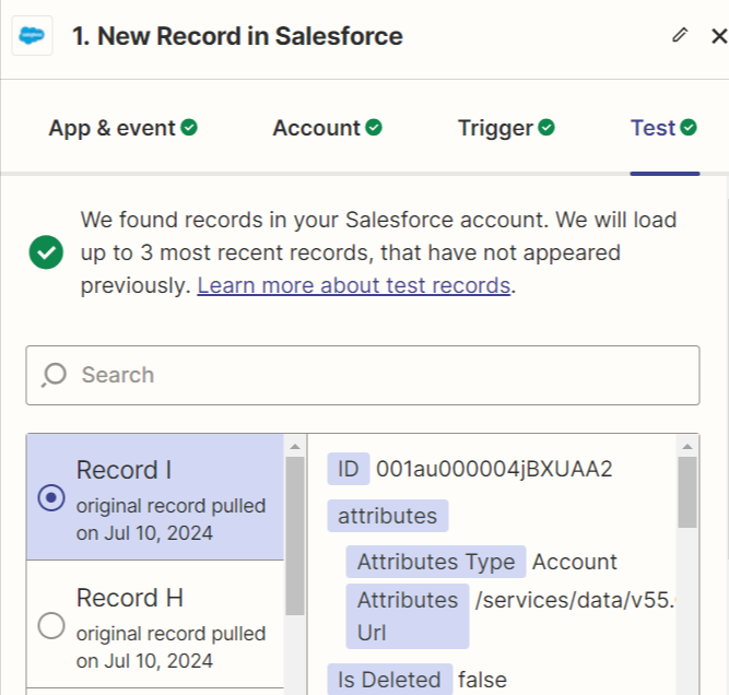 Salesforce Record